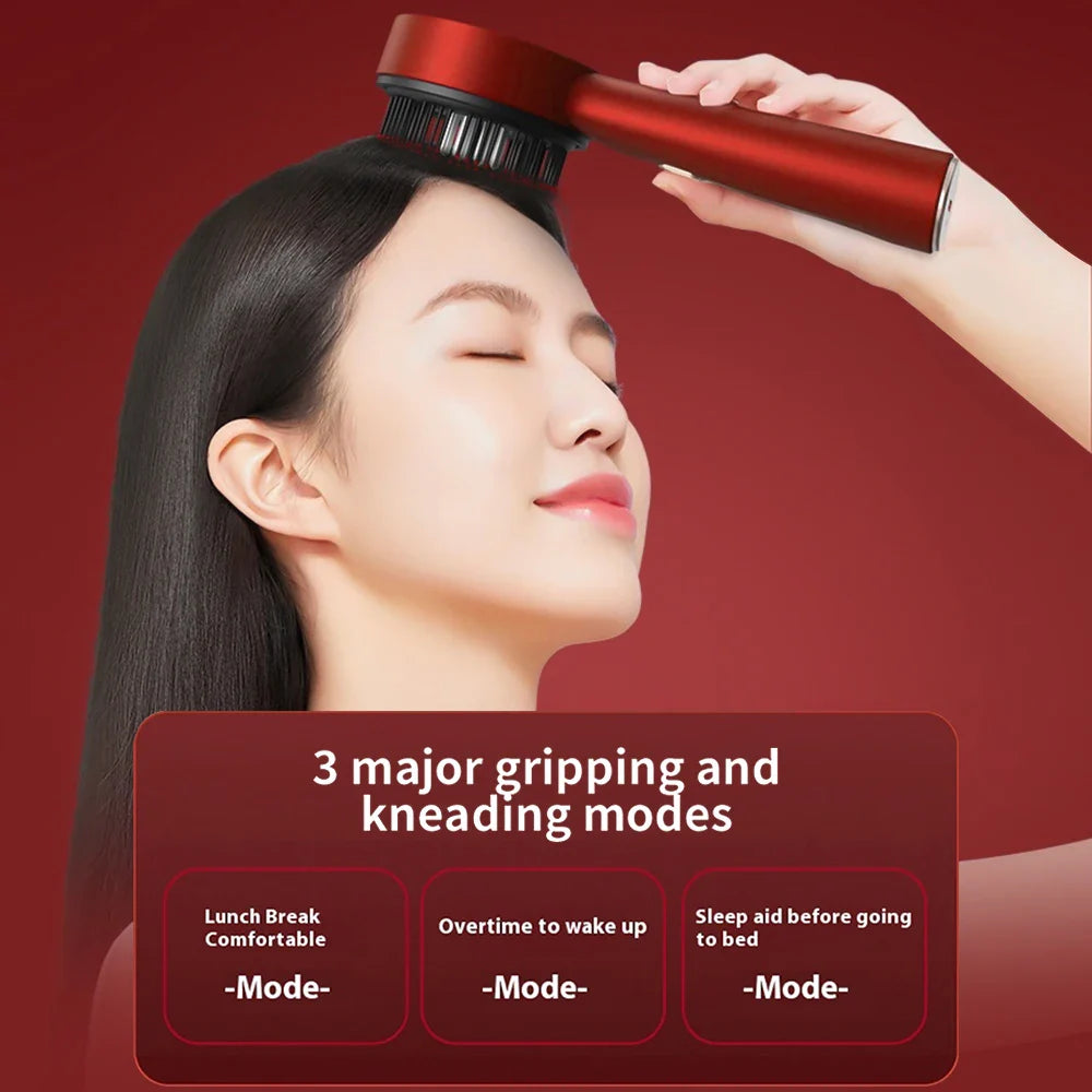 Botega Electric Vibration Massage Comb Designed For Men And Women